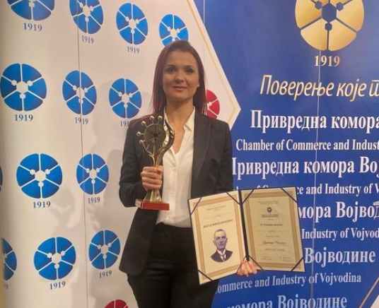 Dnevnik – “Dragana Čalija uspešno razvila biznis u muškom sektoru”